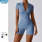 Womens Sports Workout 78% nylon 22% spandex Bodysuit Z-8294 print logo 16
