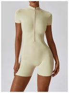 Womens Sports Workout 78% nylon 22% spandex Bodysuit Z-8294 print logo 46