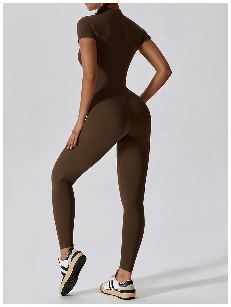 Womens Training Fitness 78% nylon 22% spandex Bodysuit Z-8305 print logo 49