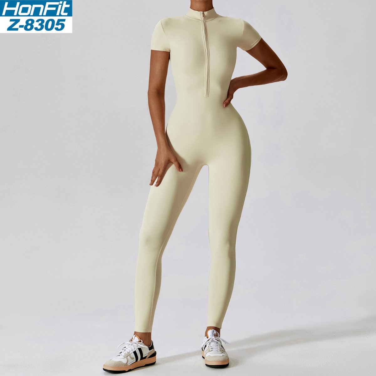 Womens Training Fitness 78% nylon 22% spandex Bodysuit Z-8305 print logo 21