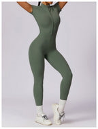 Womens Training Fitness 78% nylon 22% spandex Bodysuit Z-8305 print logo 77