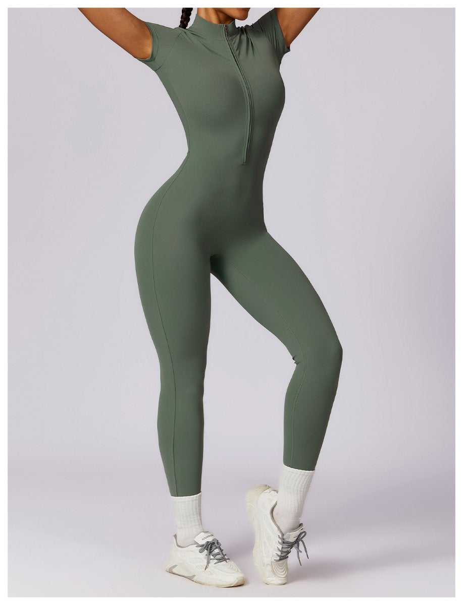 Womens Training Fitness 78% nylon 22% spandex Bodysuit Z-8305 print logo 77