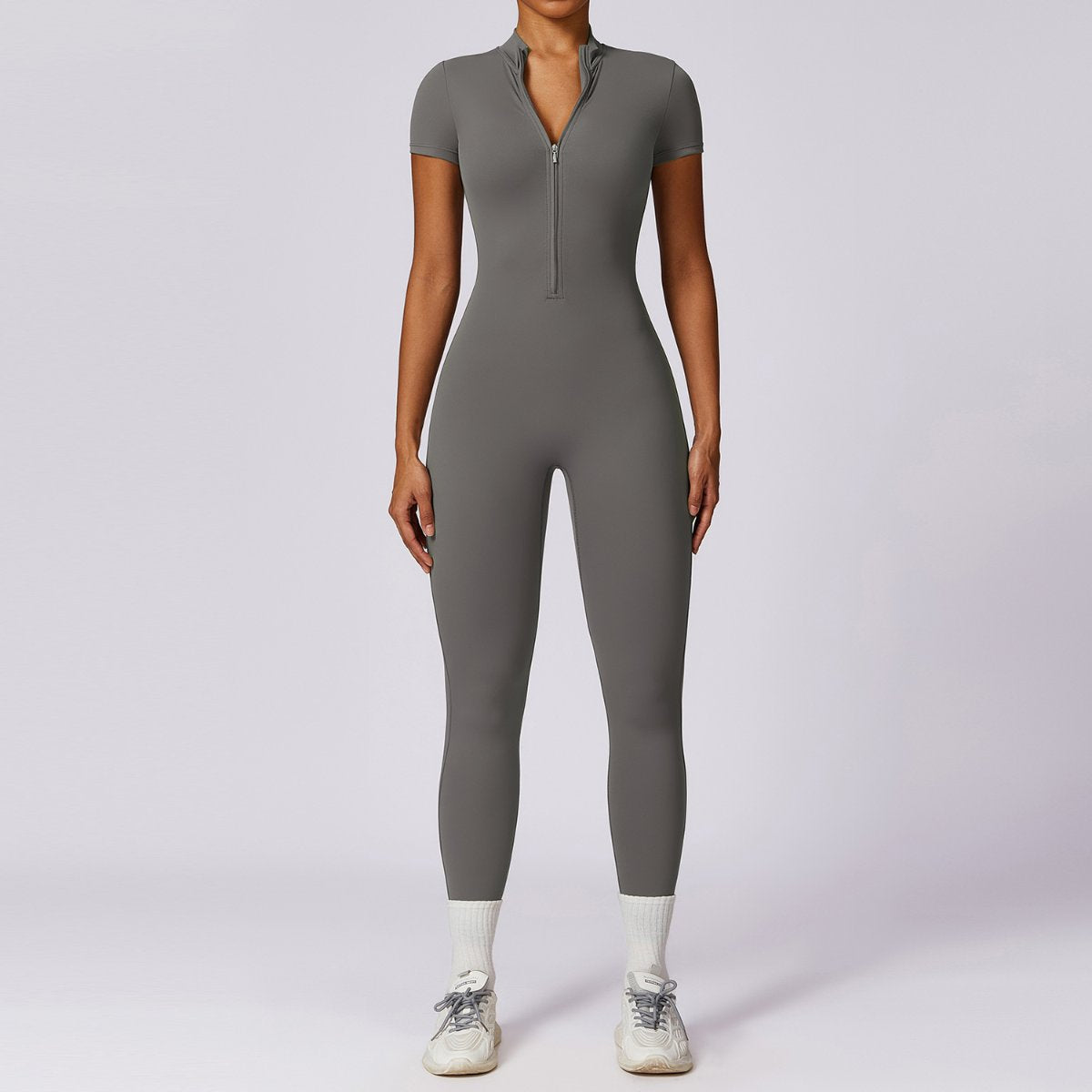 Womens Training Fitness 78% nylon 22% spandex Bodysuit Z-8305 print logo 9