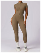 Womens Training Fitness 78% nylon 22% spandex Bodysuit Z-8305 print logo 57