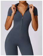 Womens Training Fitness 78% nylon 22% spandex Bodysuit Z-8305 print logo 73