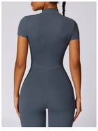 Womens Training Fitness 78% nylon 22% spandex Bodysuit Z-8305 print logo 74