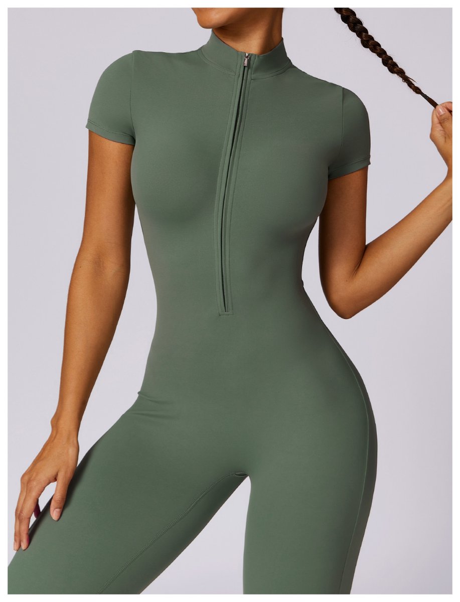 Womens Training Fitness 78% nylon 22% spandex Bodysuit Z-8305 print logo 78