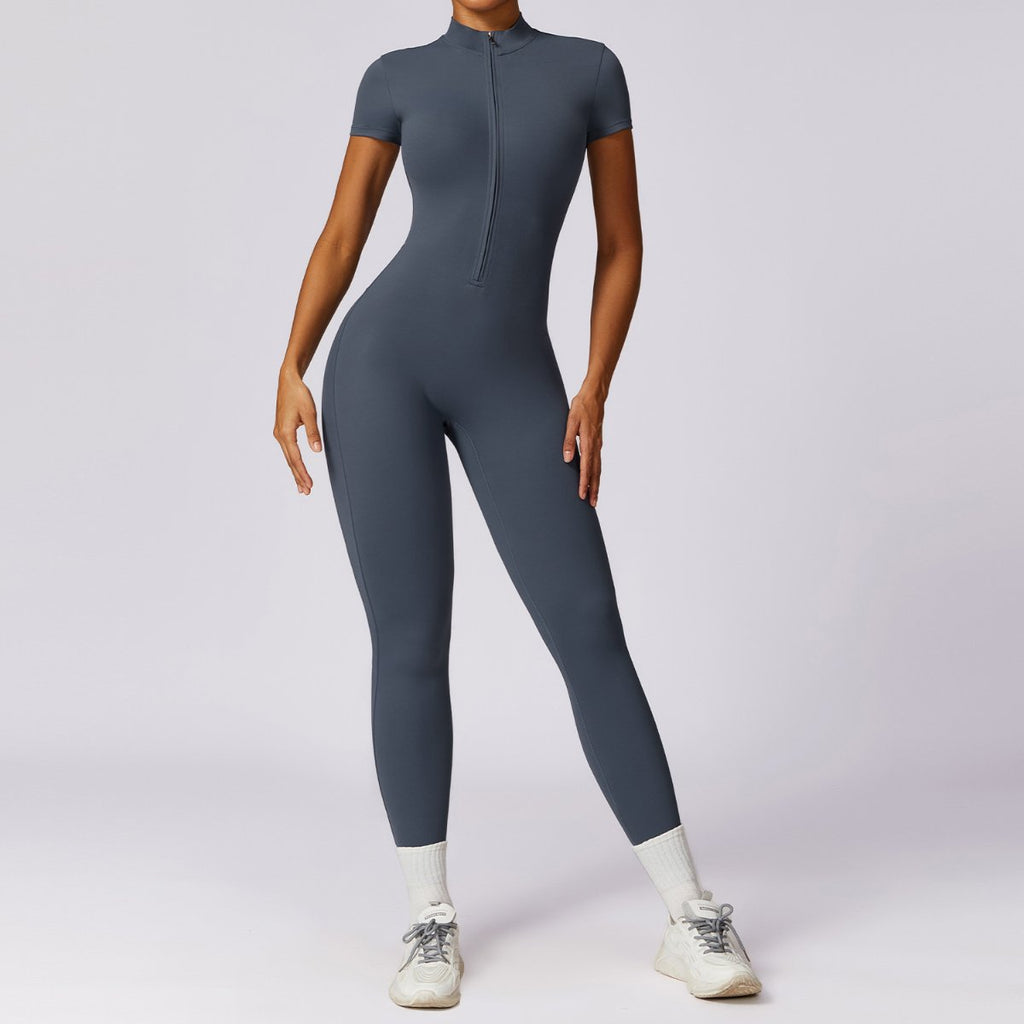 Womens Training Fitness 78% nylon 22% spandex Bodysuit Z-8305 print logo 10