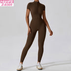 Womens Training Fitness 78% nylon 22% spandex Bodysuit Z-8305 print logo 27
