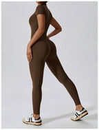Womens Training Fitness 78% nylon 22% spandex Bodysuit Z-8305 print logo 51
