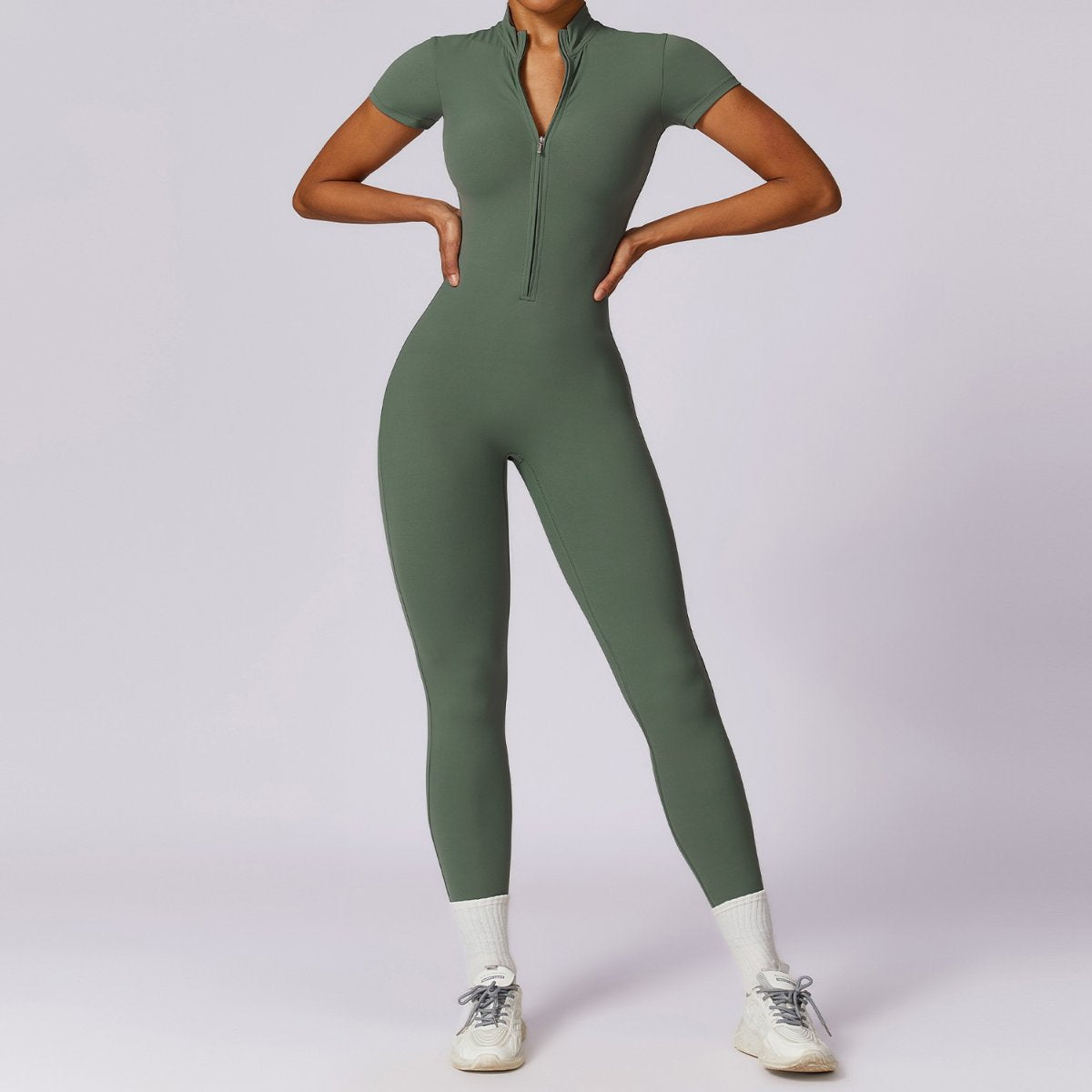 Womens Training Fitness 78% nylon 22% spandex Bodysuit Z-8305 print logo 7