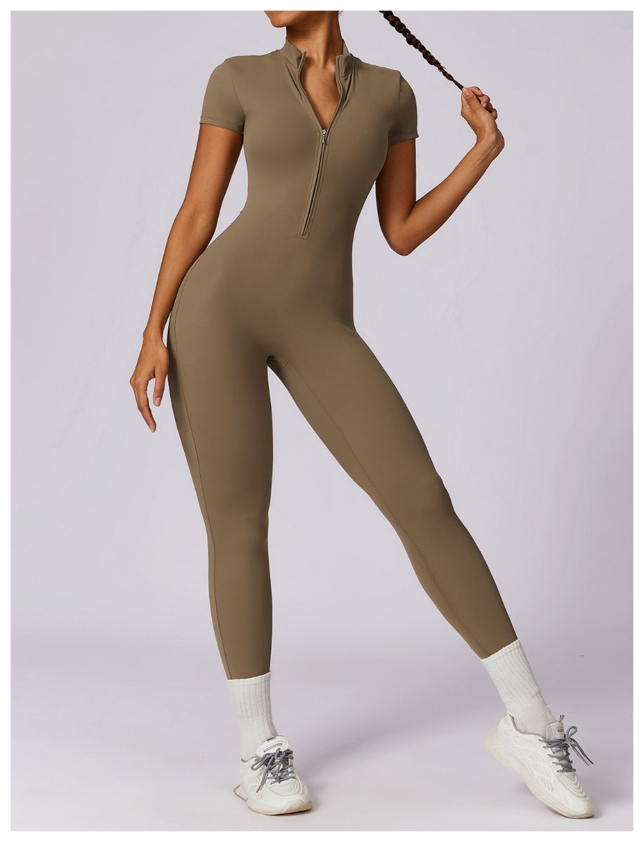 Womens Training Fitness 78% nylon 22% spandex Bodysuit Z-8305 print logo 59
