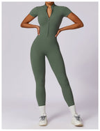 Womens Training Fitness 78% nylon 22% spandex Bodysuit Z-8305 print logo 75