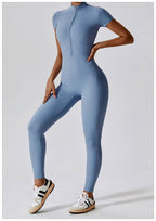 Womens Training Fitness 78% nylon 22% spandex Bodysuit Z-8305 print logo 39