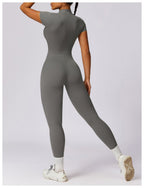 Womens Training Fitness 78% nylon 22% spandex Bodysuit Z-8305 print logo 64