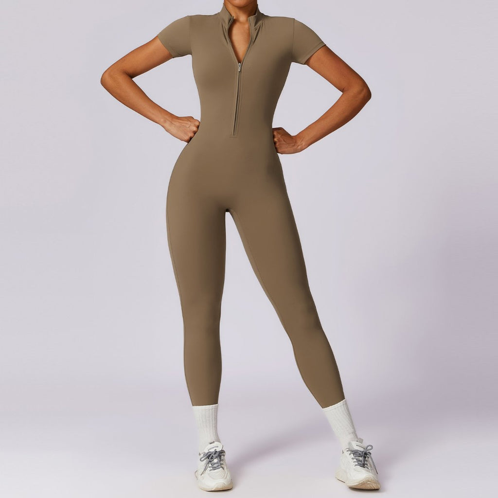 Womens Training Fitness 78% nylon 22% spandex Bodysuit Z-8305 print logo 8