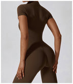 Womens Training Fitness 78% nylon 22% spandex Bodysuit Z-8305 print logo 52
