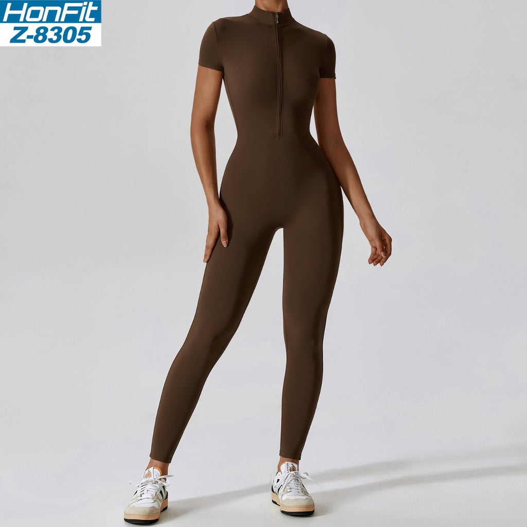 Womens Training Fitness 78% nylon 22% spandex Bodysuit Z-8305 print logo 20
