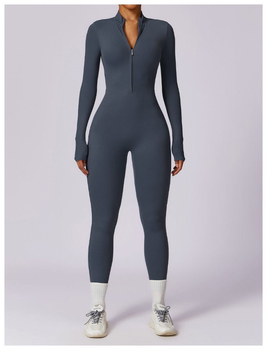 Womens Sports Activewear 78% nylon 22% spandex Bodysuit Z-8306 print logo 45