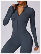 Womens Sports Activewear 78% nylon 22% spandex Bodysuit Z-8306 print logo 49