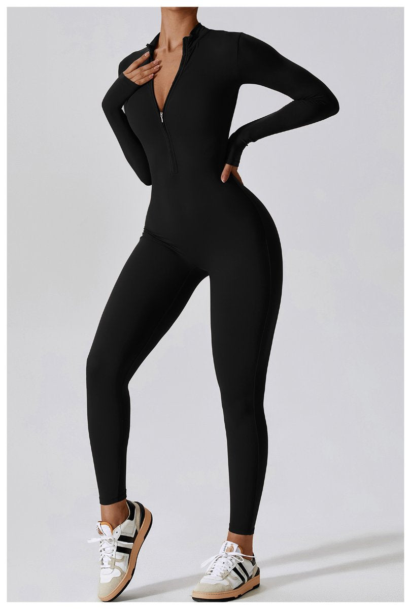 Womens Sports Activewear 78% nylon 22% spandex Bodysuit Z-8306 print logo 77