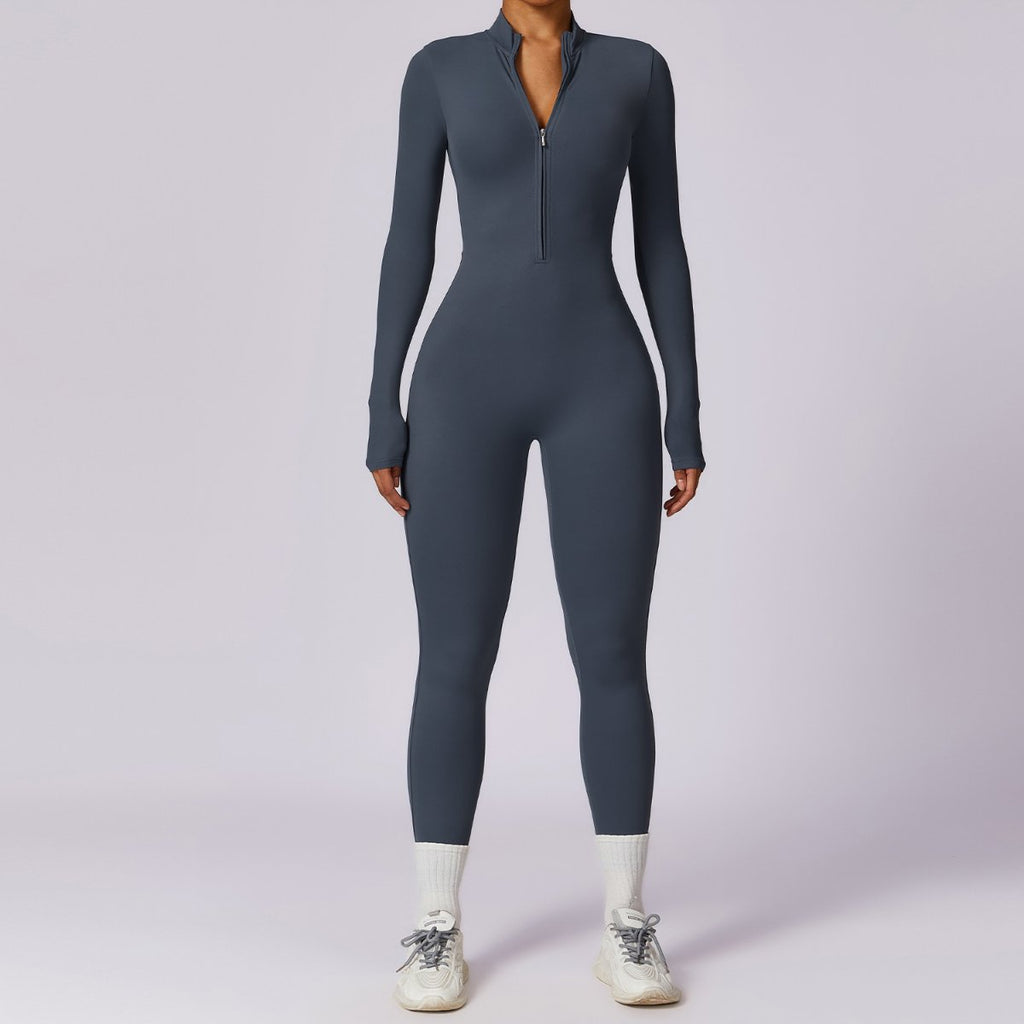 Womens Sports Activewear 78% nylon 22% spandex Bodysuit Z-8306 print logo 10
