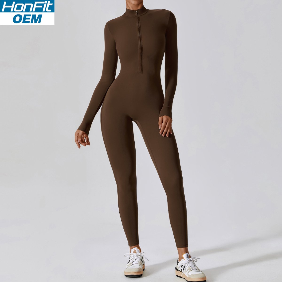 Womens Sports Activewear 78% nylon 22% spandex Bodysuit Z-8306 print logo 19