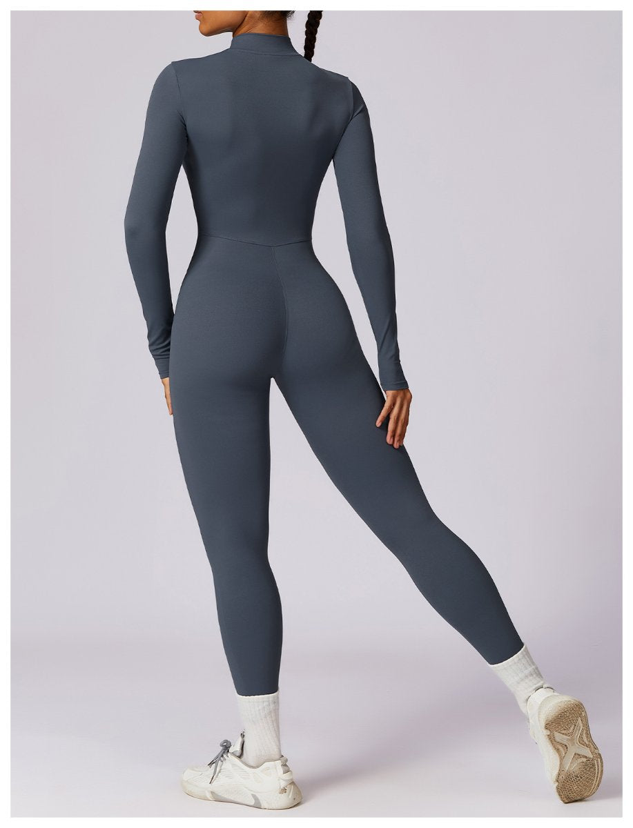 Womens Sports Activewear 78% nylon 22% spandex Bodysuit Z-8306 print logo 47
