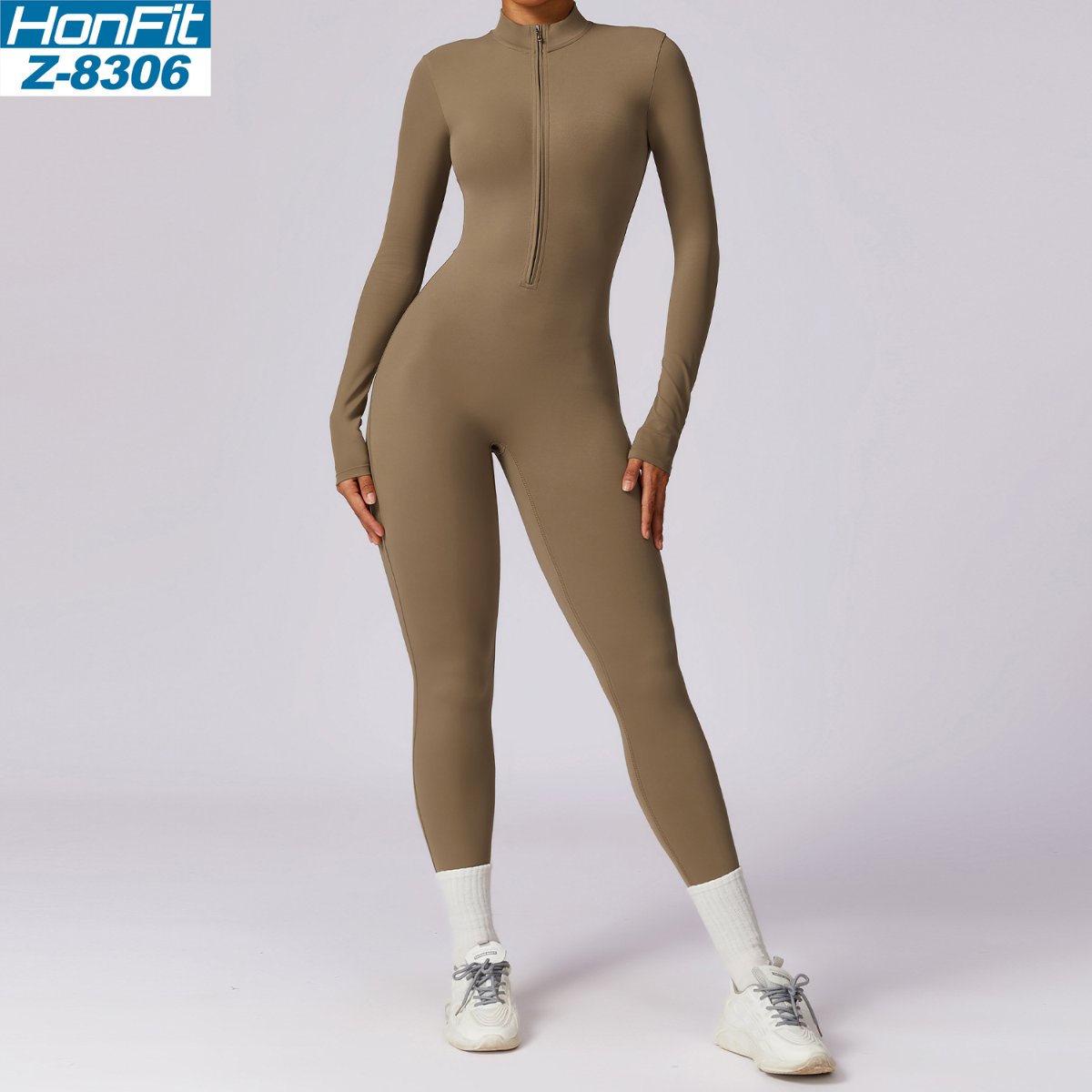 Womens Sports Activewear 78% nylon 22% spandex Bodysuit Z-8306 print logo 24