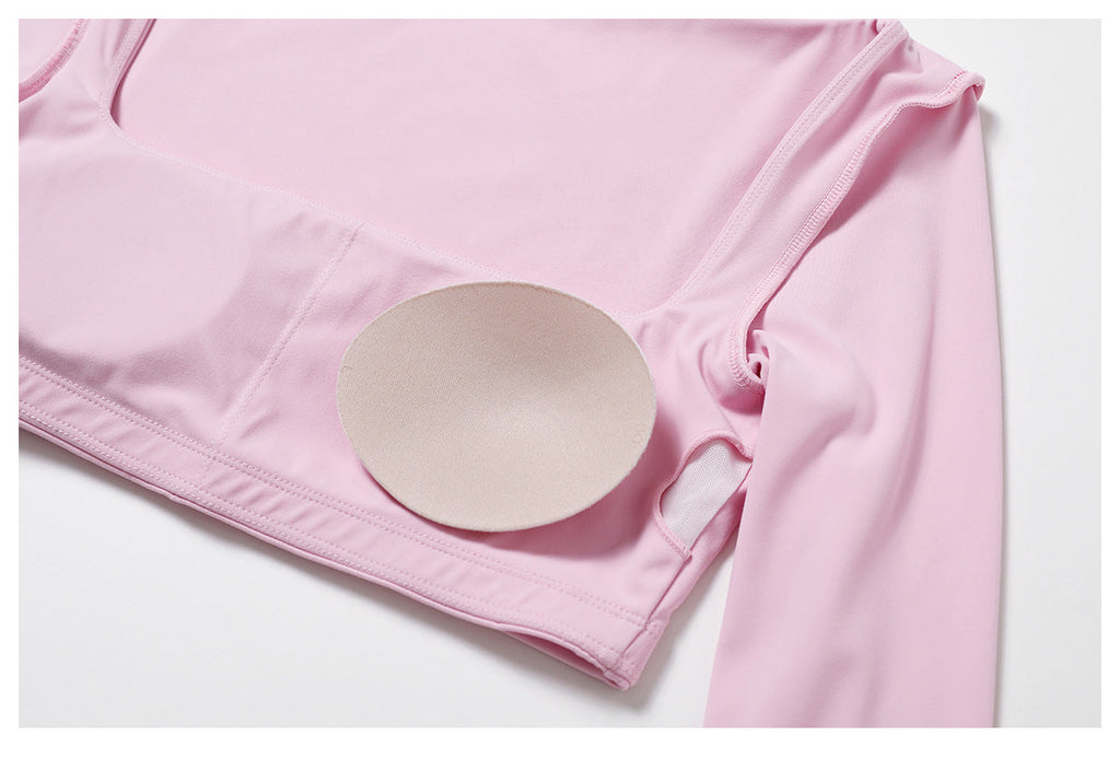 Womens Yoga 78%Nylon 22%spandex Long Sleeve Shirts Z-8518