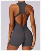 Womens Yoga Workout 78% nylon 22% spandex Bodysuit Z-8594 print logo 45