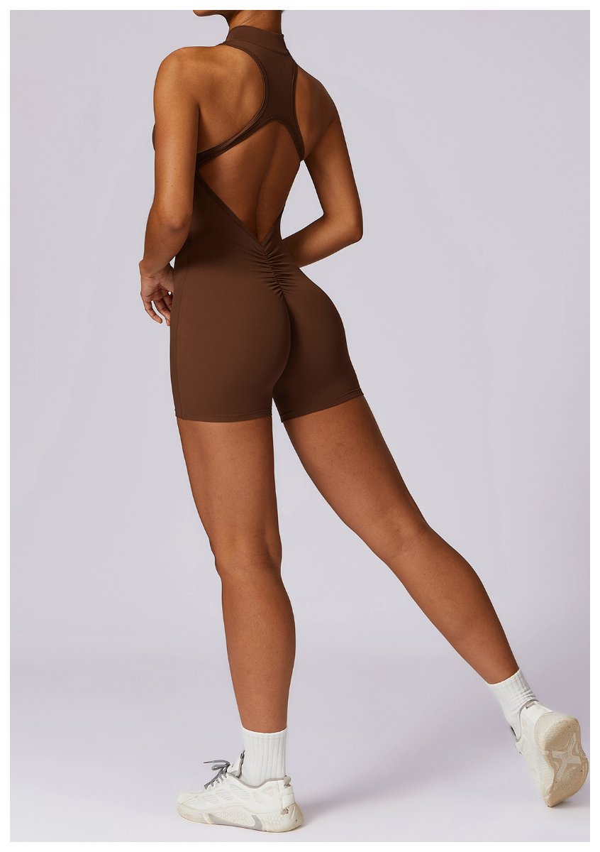 Womens Yoga Workout 78% nylon 22% spandex Bodysuit Z-8594 print logo 49