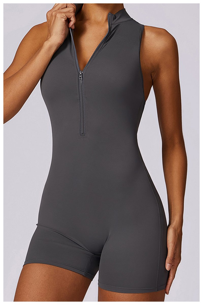 Womens Yoga Workout 78% nylon 22% spandex Bodysuit Z-8594 print logo 41