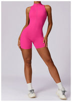 Womens Yoga Workout 78% nylon 22% spandex Bodysuit Z-8594 print logo 29