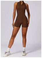 Womens Yoga Workout 78% nylon 22% spandex Bodysuit Z-8594 print logo 46