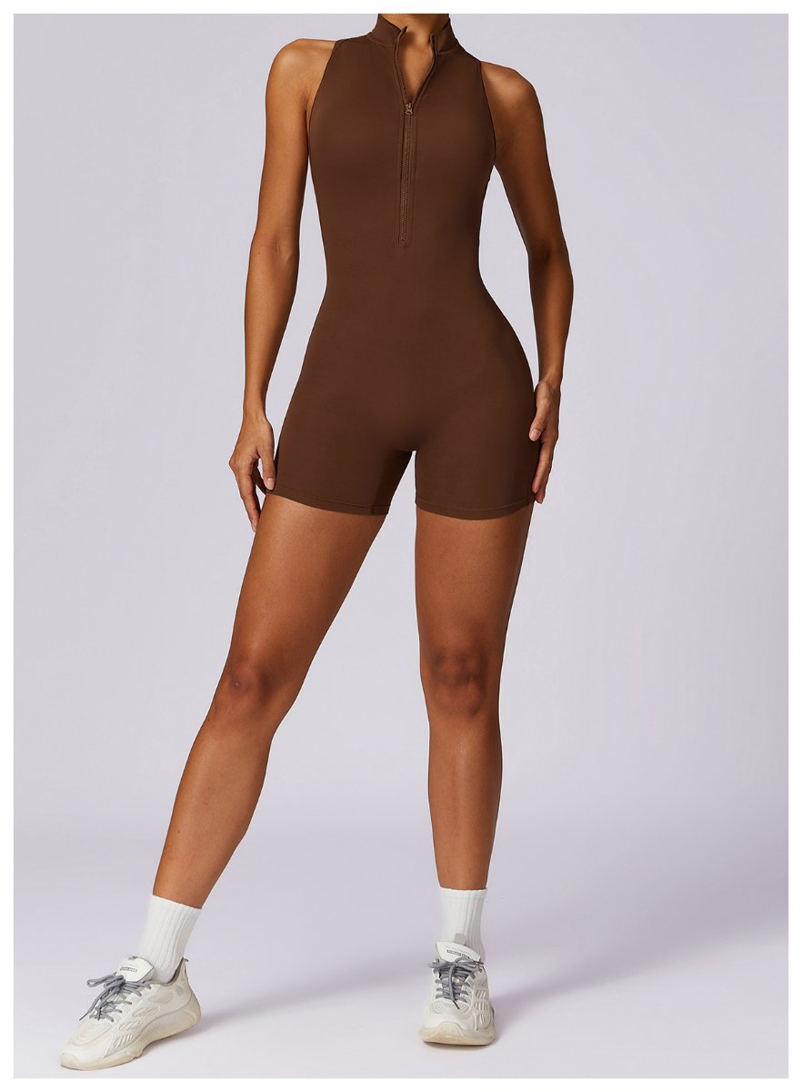 Womens Yoga Workout 78% nylon 22% spandex Bodysuit Z-8594 print logo 46