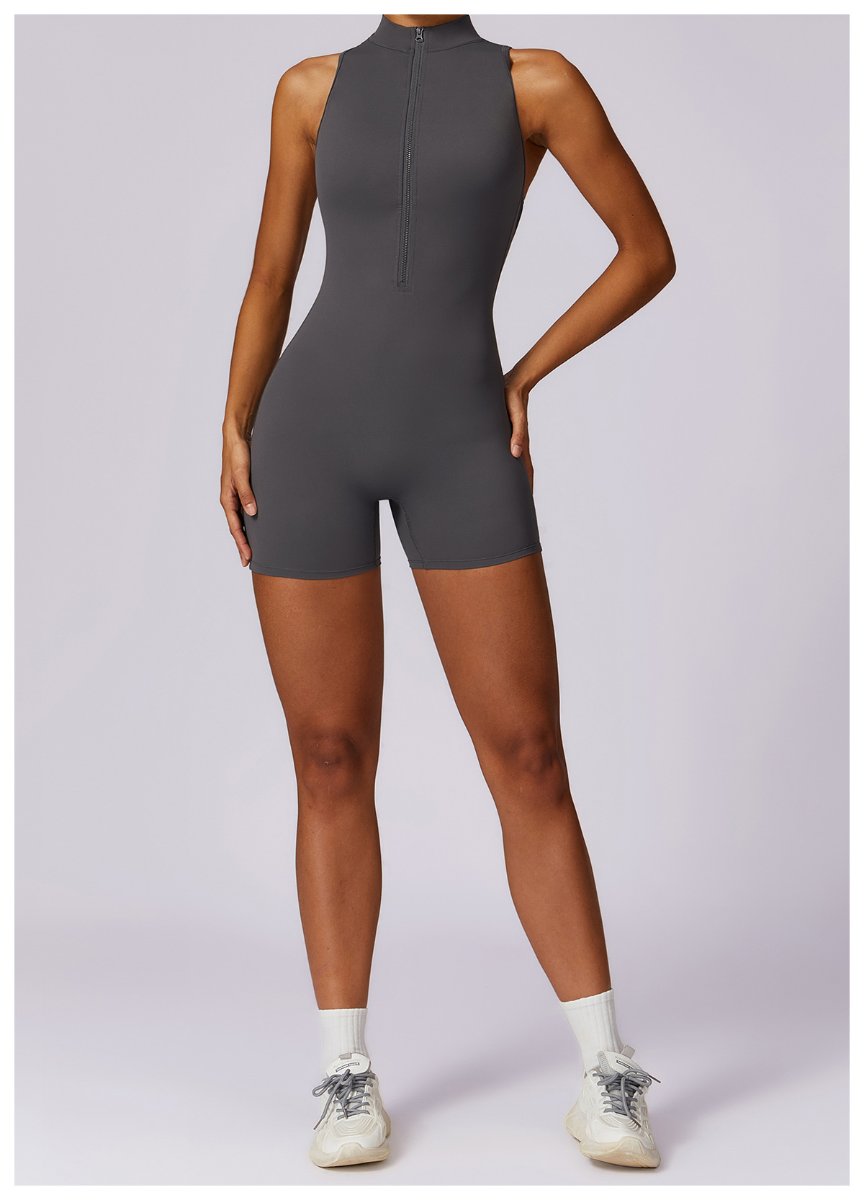 Womens Yoga Workout 78% nylon 22% spandex Bodysuit Z-8594 print logo 42