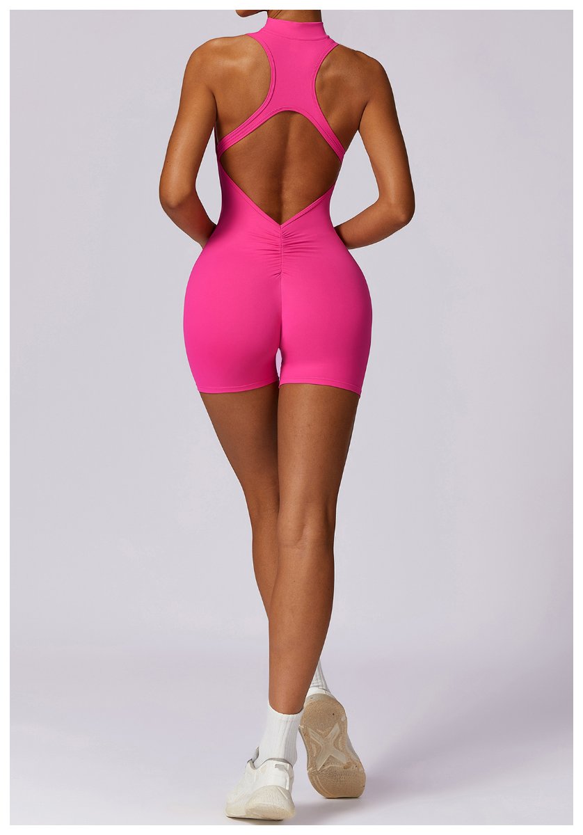 Womens Yoga Workout 78% nylon 22% spandex Bodysuit Z-8594 print logo 30