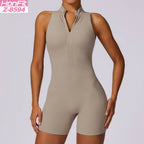 Womens Yoga Workout 78% nylon 22% spandex Bodysuit Z-8594 print logo 23