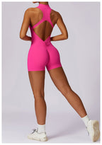 Womens Yoga Workout 78% nylon 22% spandex Bodysuit Z-8594 print logo 31