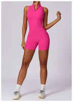 Womens Yoga Workout 78% nylon 22% spandex Bodysuit Z-8594 print logo 28
