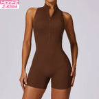 Womens Yoga Workout 78% nylon 22% spandex Bodysuit Z-8594 print logo 24