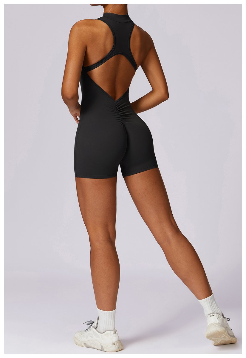 Womens Yoga Workout 78% nylon 22% spandex Bodysuit Z-8594 print logo 56