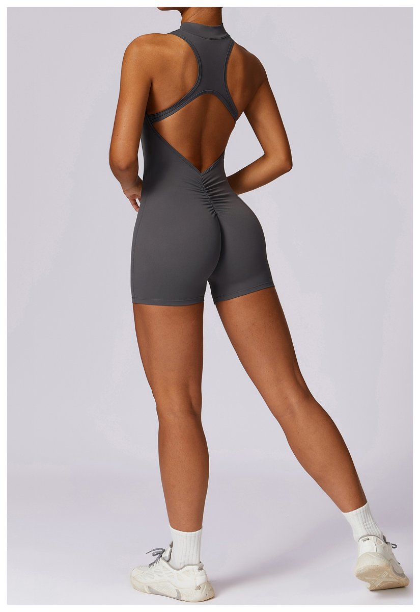 Womens Yoga Workout 78% nylon 22% spandex Bodysuit Z-8594 print logo 44