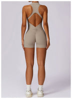 Womens Yoga Workout 78% nylon 22% spandex Bodysuit Z-8594 print logo 36