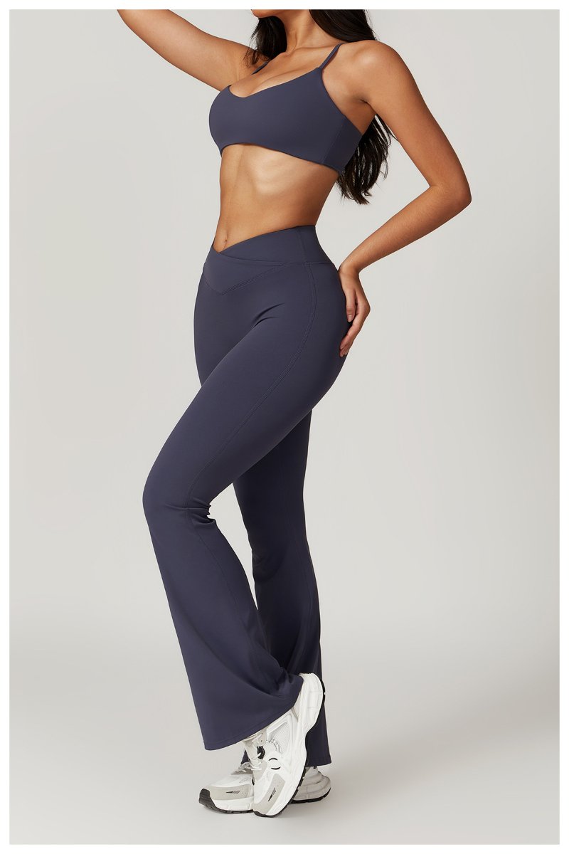 Womens Gym Workout 75%nylon 25%spandex Yoga Set Z-8799 Set print logo 56