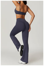 Womens Gym Workout 75%nylon 25%spandex Yoga Set Z-8799 Set print logo 57
