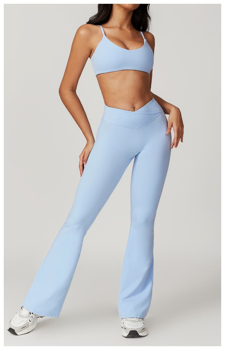 Womens Gym Workout 75%nylon 25%spandex Yoga Set Z-8799 - leggings print logo 39