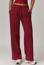 Womens Sportswear Workout 83%cotton 17%polyester Pants Z-8933 print logo 33