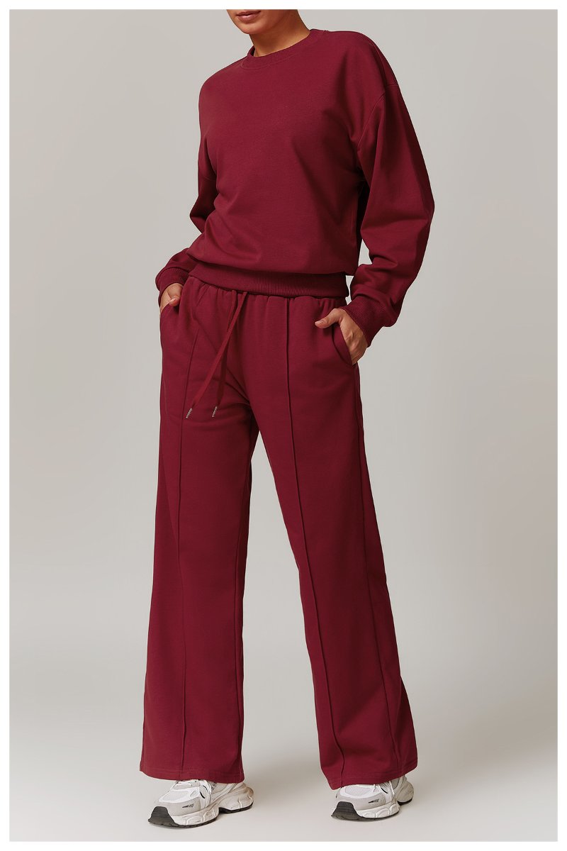 Womens Sportswear Workout 83%cotton 17%polyester Pants Z-8933 print logo 37